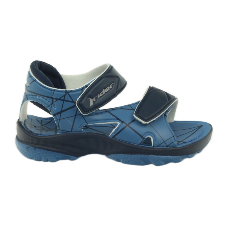 Sandalias azules Rider velcro calzado infantil azul marino