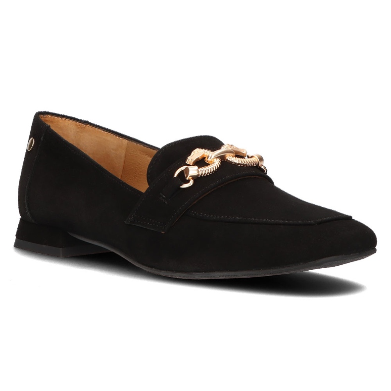 Mocasines de piel Filippo 05313 negro