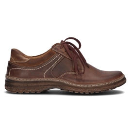 Zapatos de piel Filippo 835 marrón