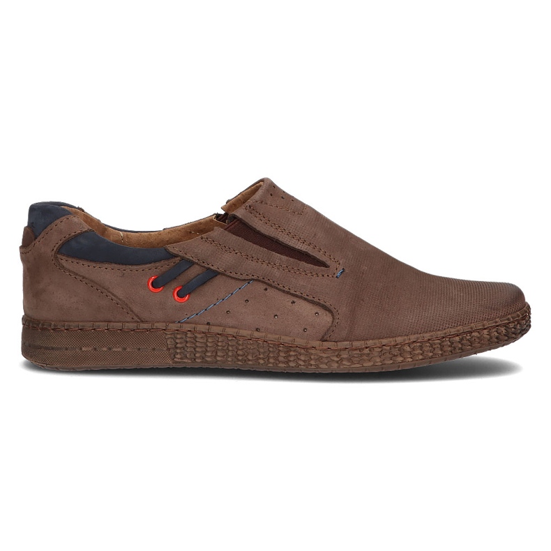 Zapatos de piel Filippo 862L marrón