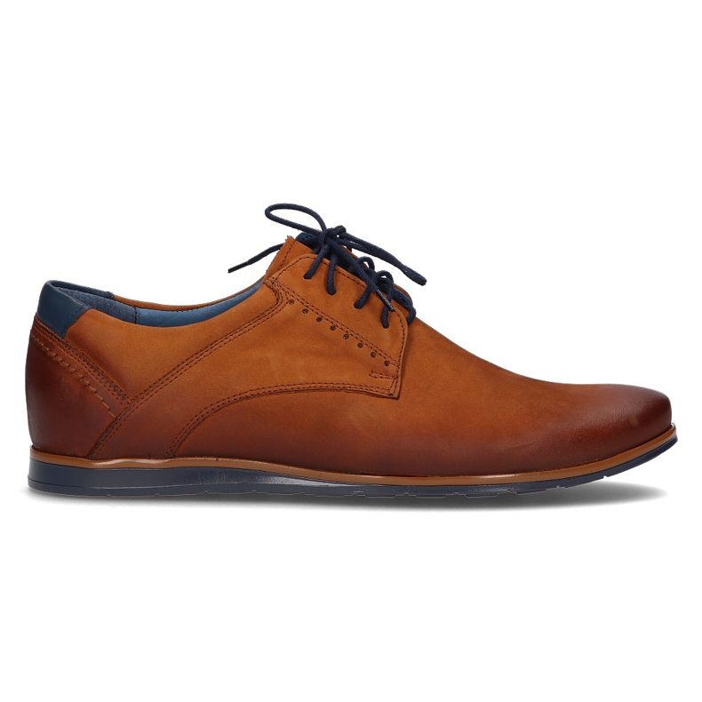 Zapatos de piel Filippo 1757 marrón