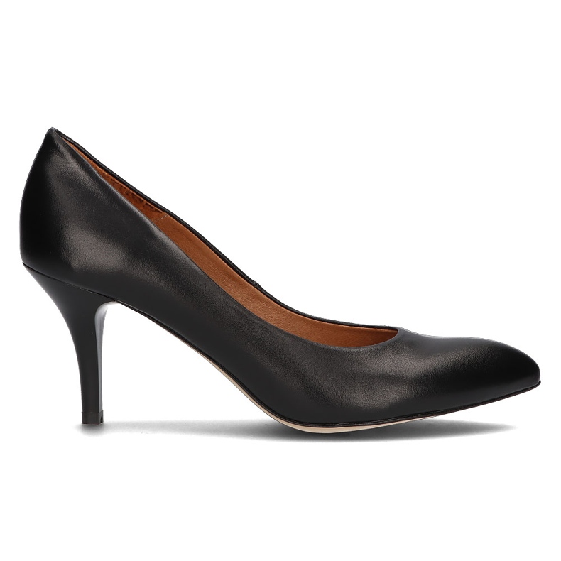 Zapatos de salón Filippo 2108 en piel negro