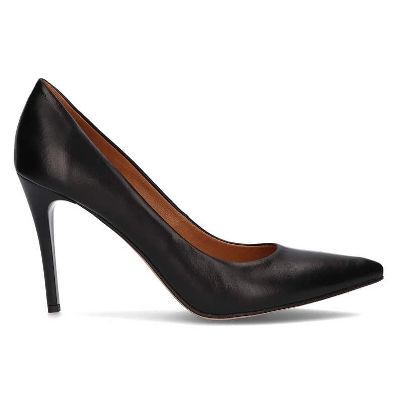 Zapatos de salón Filippo 956 de piel negros