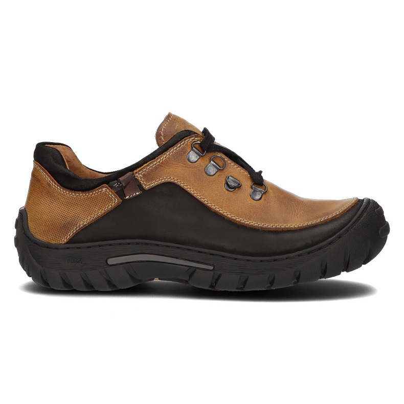 Zapatos de piel Filippo 917 mostaza marrón