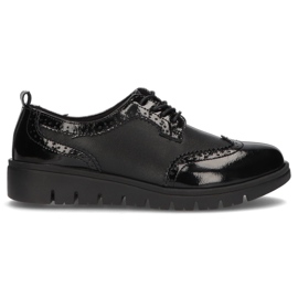 Zapatos de piel Filippo DP3206/21 Bk negro