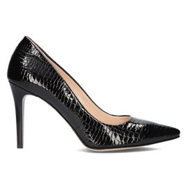 Salones en piel Filippo 1555 Negro