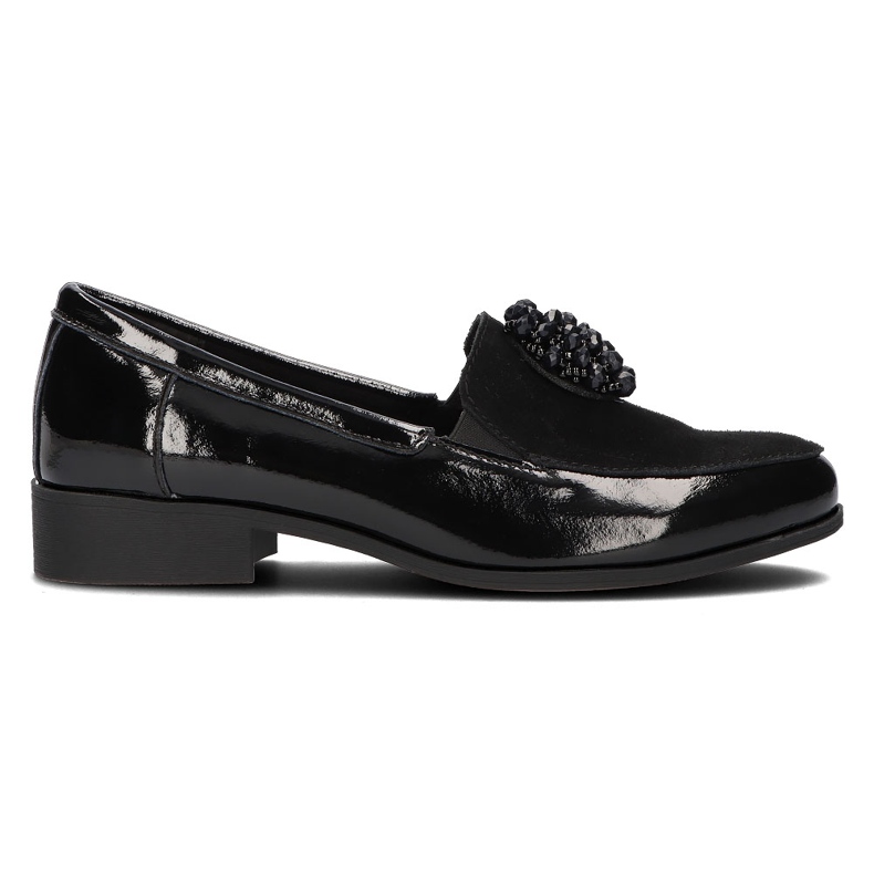 Zapatos de piel Filippo DP3174/21 Bks negro