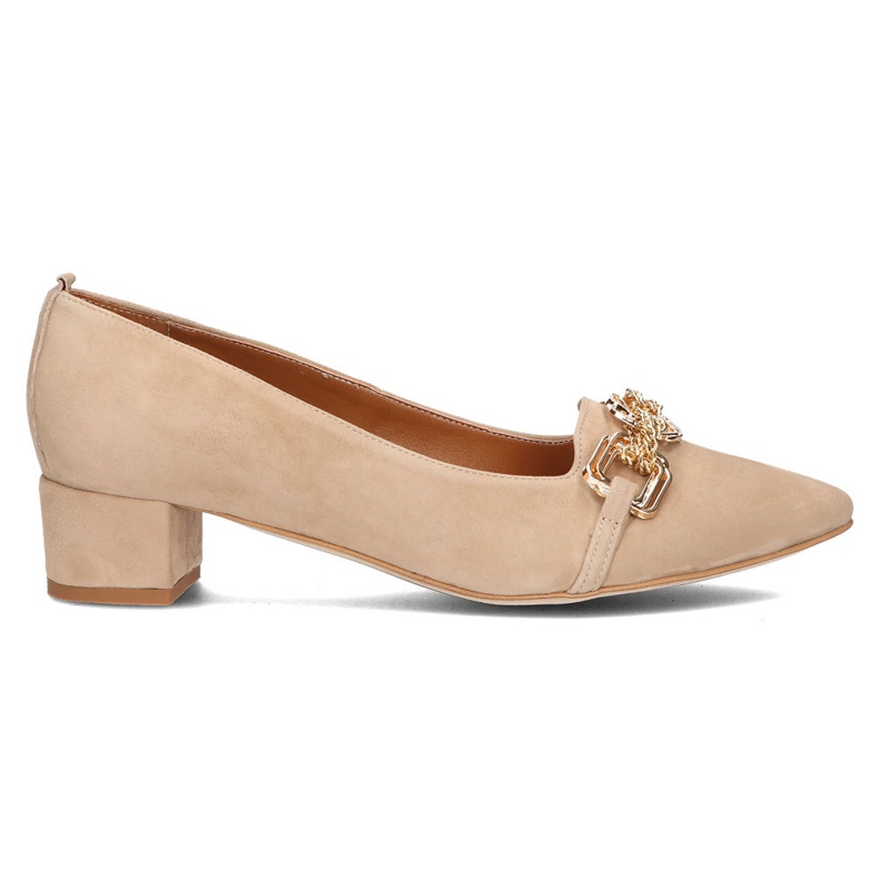 Zapatos de piel Filippo 2109/2 beige