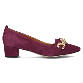 Zapatos de piel Filippo 2109/2 violeta