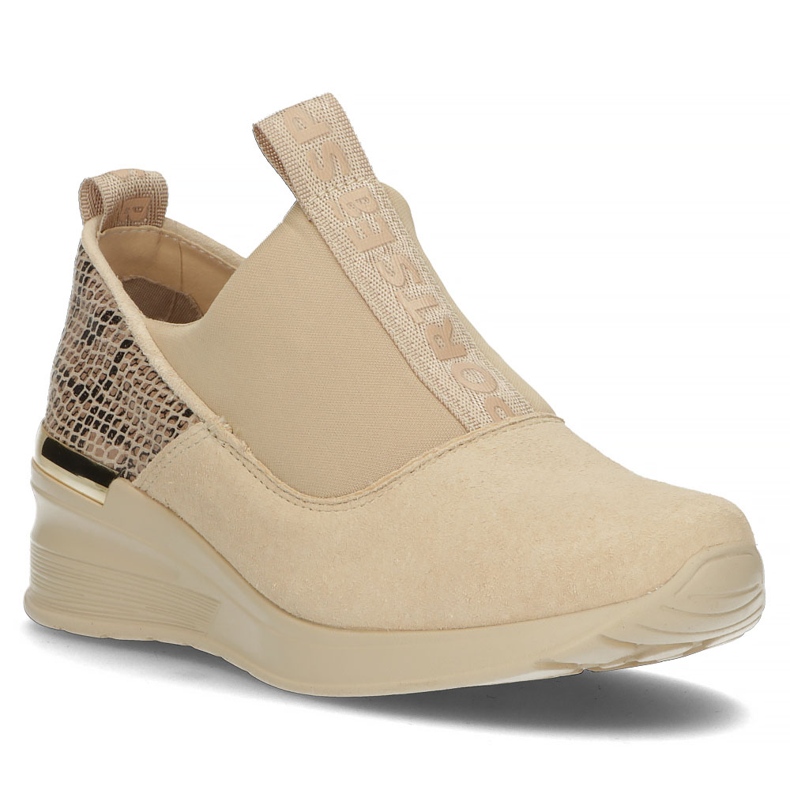Zapatillas de cuero Filippo DP1689 / 22 Be beige Zapatillas de cuero Filippo DP1689 / 22 Be beige