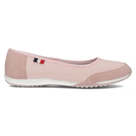 Zapatos de cuero Filippo DP142/22 Pi rosa rosado