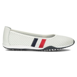 Zapatos de piel Filippo DP2063/22 Wh blanco