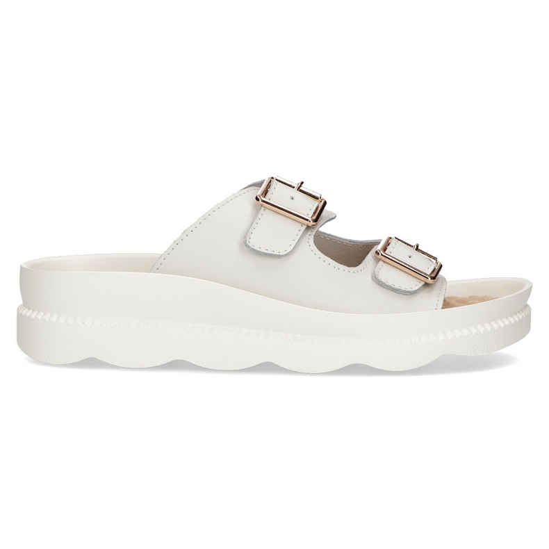 Zapatillas de cuero Filippo DK3599 / 22 Wh blanco Zapatillas de cuero Filippo DK3599 / 22 Wh blanco