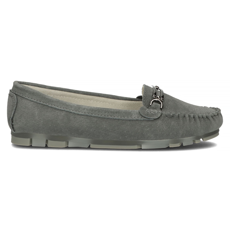 Mocasines de piel Filippo DP1202/22 Gr gris