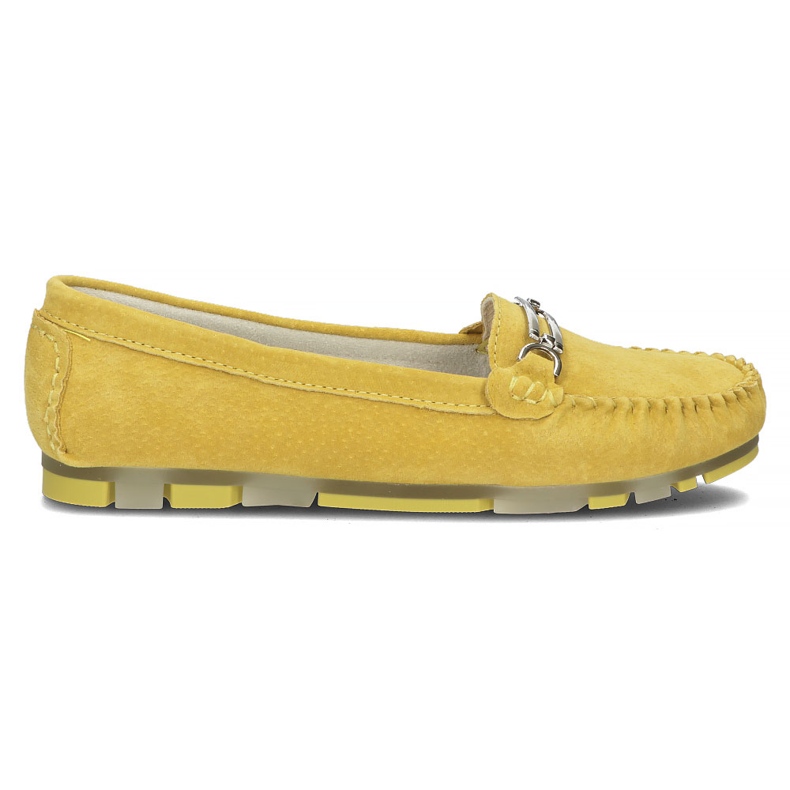 Mocasines de piel Filippo DP1202/22 Yl amarillo