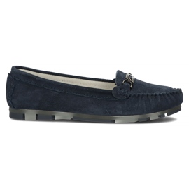 Mocasines de piel Filippo DP1202/22 Nv azul marino Mocasines de piel Filippo DP1202/22 Nv azul marino