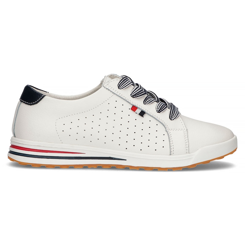 Zapatos de piel Filippo DP3509/22 Wh blanco