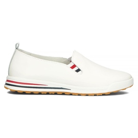 Zapatos de piel Filippo DP3510/22 Wh blanco