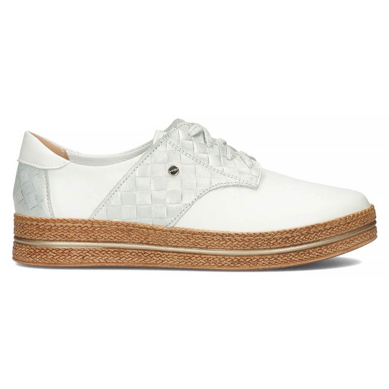 Zapatos de piel Filippo 10123 blanco