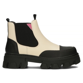 Botas Filippo BJ11-5KB beige negro