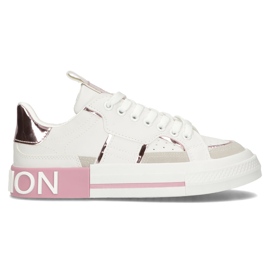 Zapatillas Filippo GG599 rosas blanco multicolor