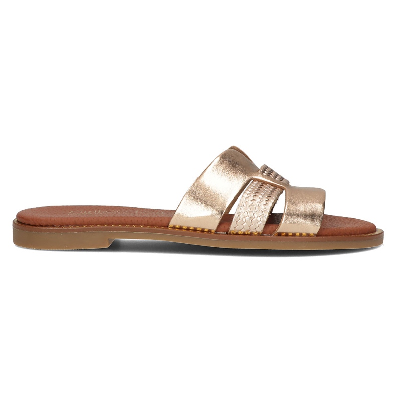 Pantuflas Filippo LH-305 marrón