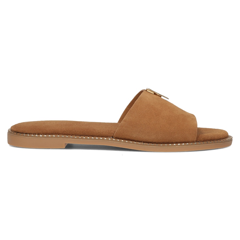 Pantuflas de Piel Filippo LH-200 Camel marrón Pantuflas de Piel Filippo LH-200 Camel marrón