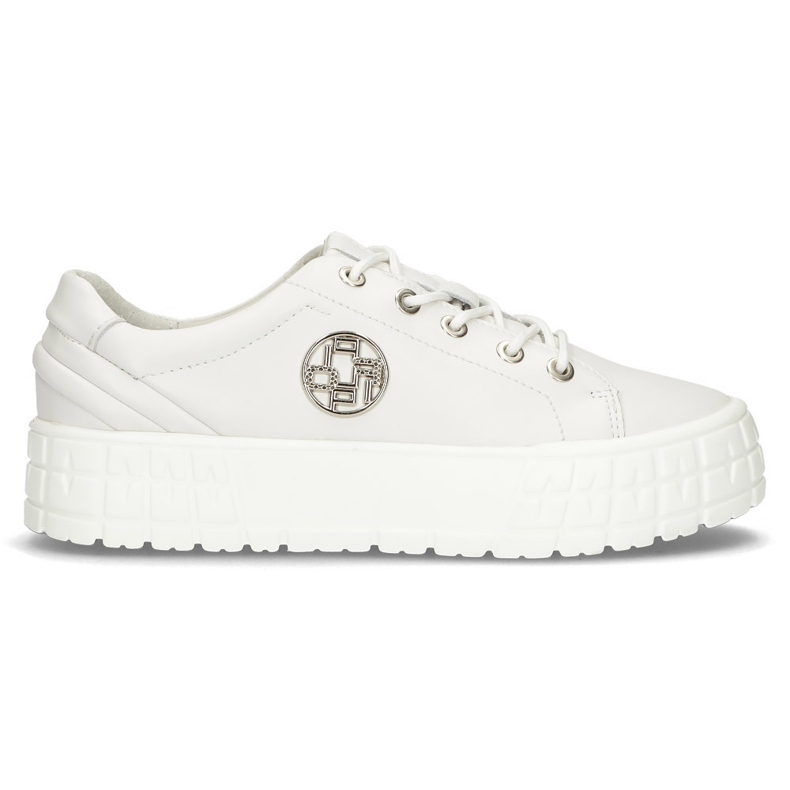 Deportivas de piel FILIPPO DP3528/22 Wh blanco