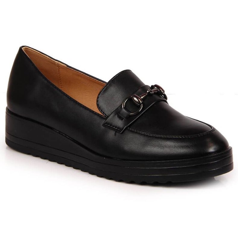 Mocasines cuña Potocki W WOL62 negro