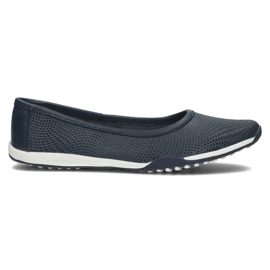 Bailarinas en piel Filippo DP3681/22 Nv azul marino