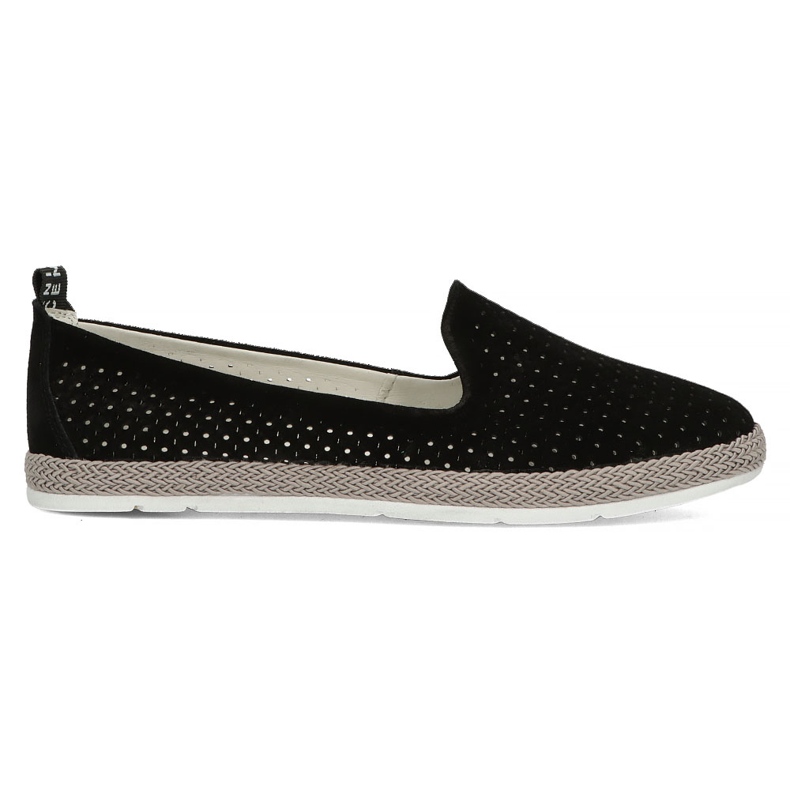 Zapatos de cuero Filippo DP081/22 Bk negro