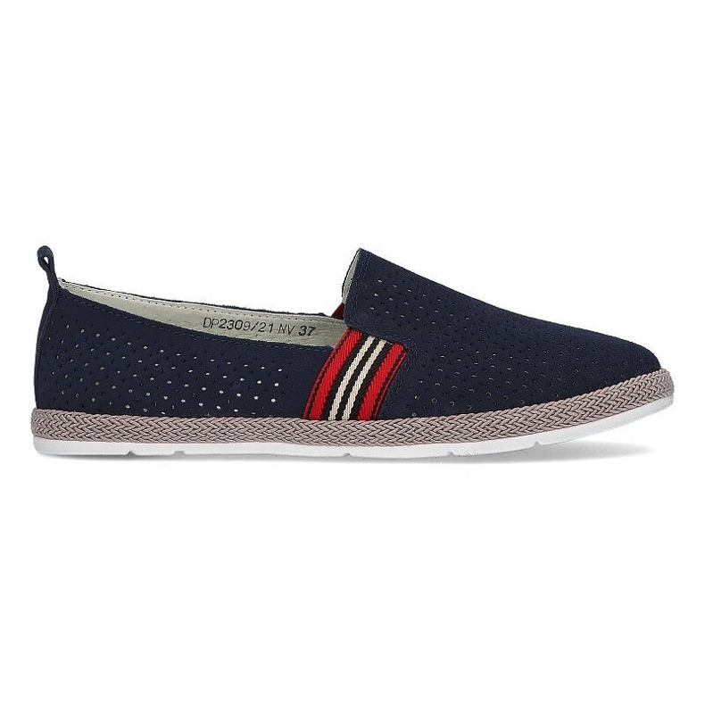 Zapatos de piel Filippo DP2309/22 Nv azul marino