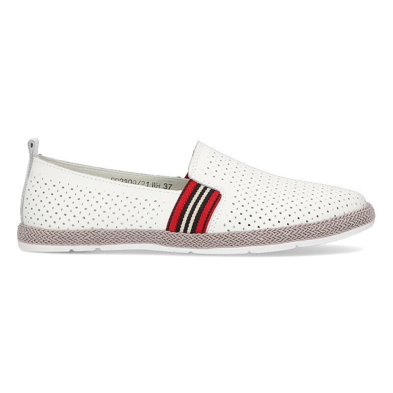 Zapatos de piel Filippo DP2309/22 Wh blanco