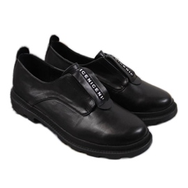 Zapatos sin cordones S. Bararski W OLI147 negro