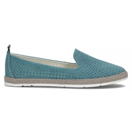 Zapatos de cuero Filippo DP081/22 Bl azul