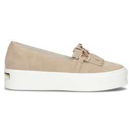 Zapatos de piel Filippo DP3532/22 Be beige