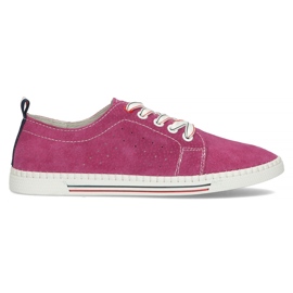 Zapatos de piel Filippo DP3507/22 Fh fucsia rosado