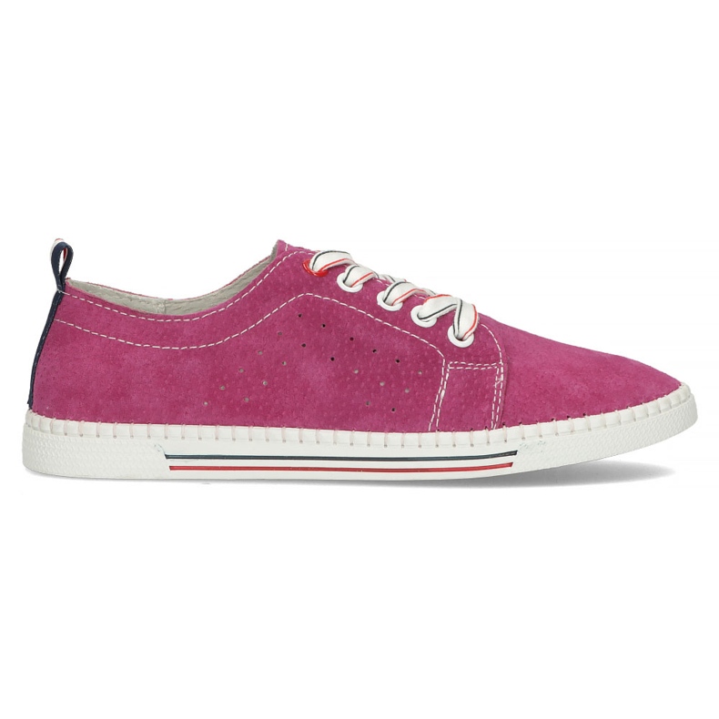 Zapatos de piel Filippo DP3507/22 Fh fucsia rosado