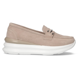 Zapatos de piel Filippo DP3504/22 Be beige