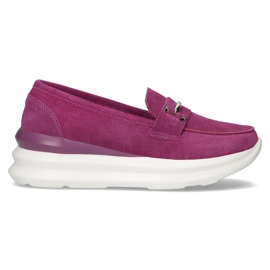 Zapatos de piel Filippo DP3504/22 Fh fucsia rosado Zapatos de piel Filippo DP3504/22 Fh fucsia rosado