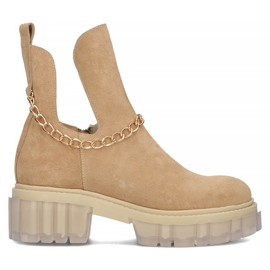 Botas ante Filippo 30065 camel beige marrón