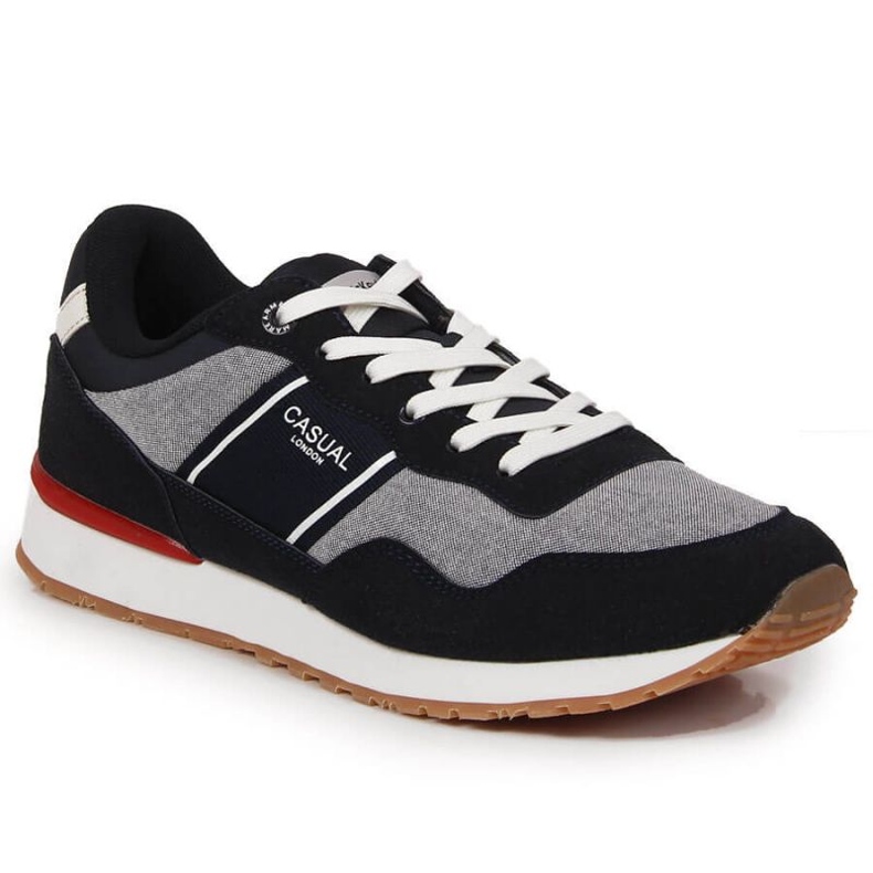 Casual Mckeylor M JAN123B zapatillas deportivas gris marino azul marino