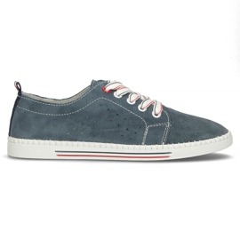 Zapatos de piel Filippo DP3507/22 Nv azul marino Zapatos de piel Filippo DP3507/22 Nv azul marino