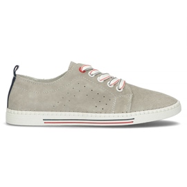 Zapatos de piel Filippo DP3507 / 22 Gr gris