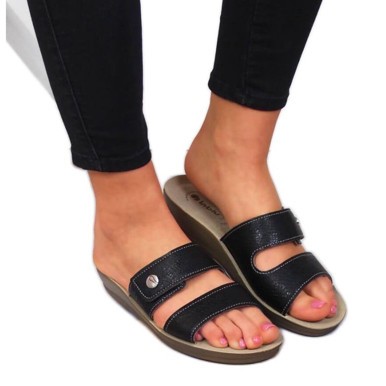 Velcro Inblu W ARC10B negro