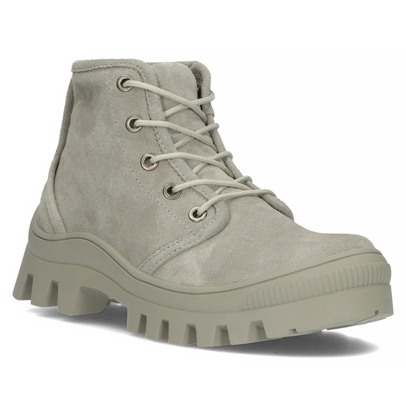 Zapatillas de cuero Filippo DBT3523 / 22 Gr gris
