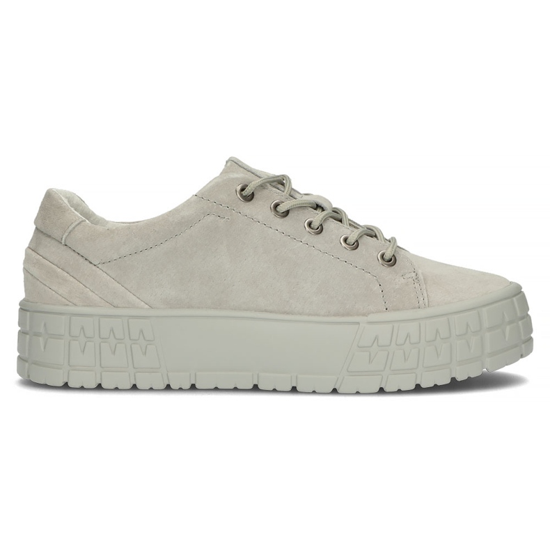 Deportivas de piel FILIPPO DP3527/22 Gr gris