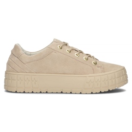 Deportivas de piel FILIPPO DP3527/22 Be beige