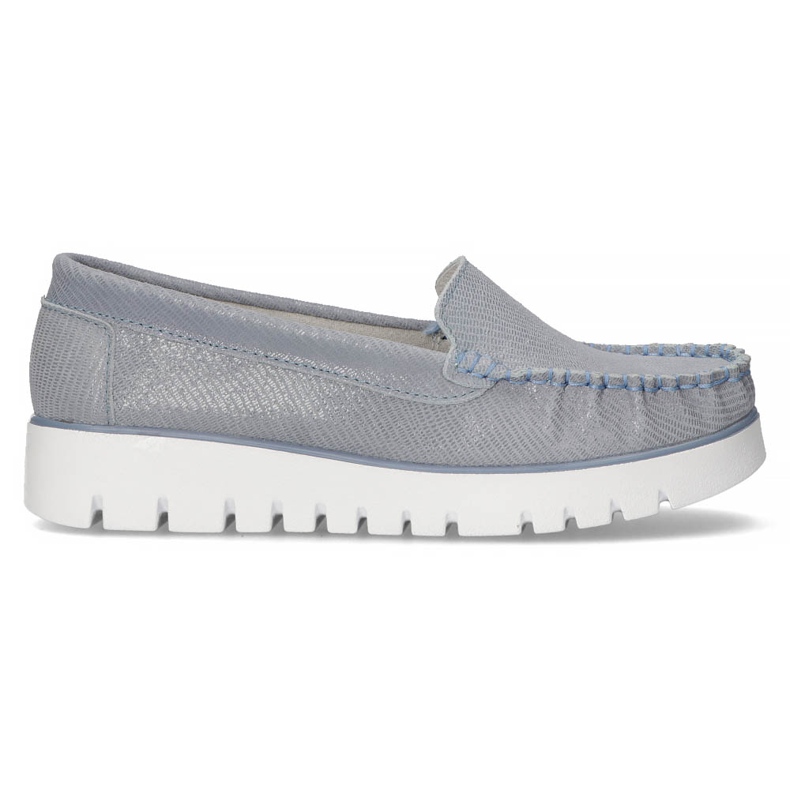 Mocasines de piel Filippo DP3534/22 Bl azul Mocasines de piel Filippo DP3534/22 Bl azul
