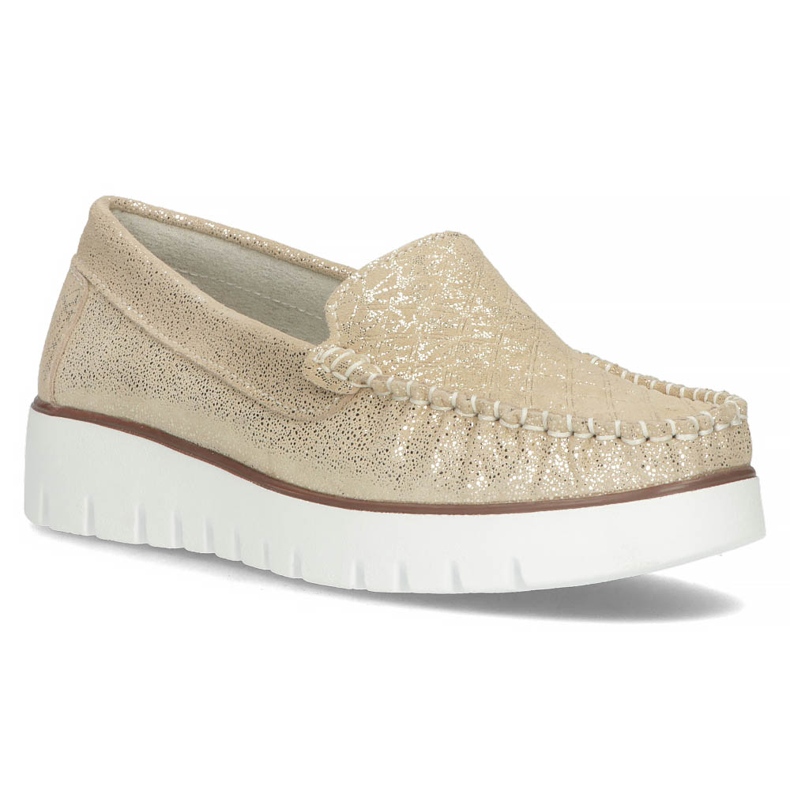 Mocasines de piel Filippo DP3534/22 Go dorado Mocasines de piel Filippo DP3534/22 Go dorado